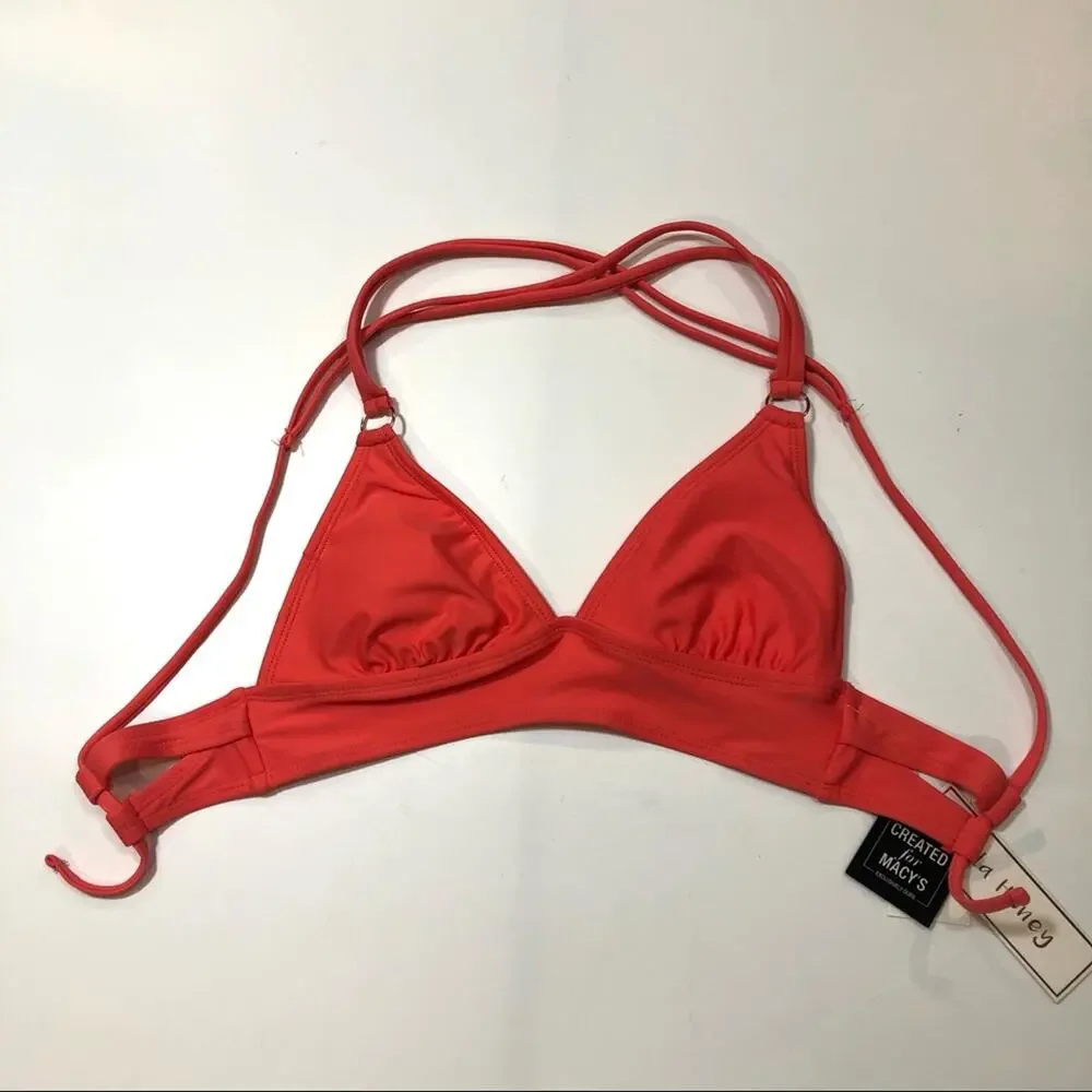 Hula Honey NEW MARASCHINO Cross-Back Swim Top